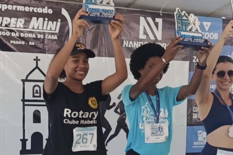 Foto: Divulgação - Atleta itabelense Natiely Brandão conquista mais um pódio e destaca apoio da família