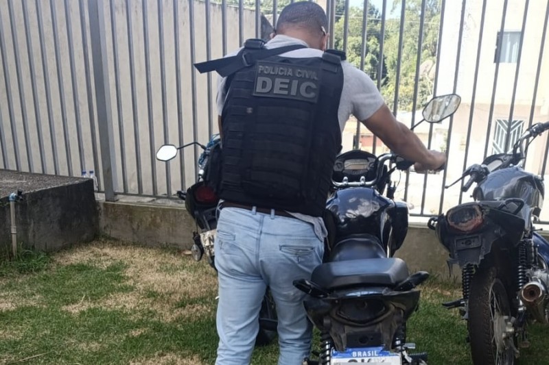 Foto: Divulgação - Polícia Civil apreende motocicleta com sinais de adulteração em Eunápolis