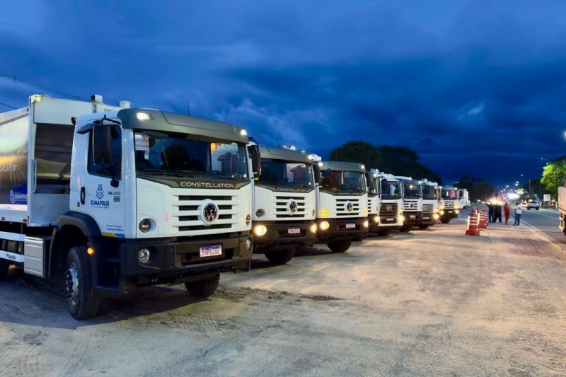 Foto: Divulgação - Prefeitura reforça limpeza pública com nova frota, caçambas e ampliação de equipes