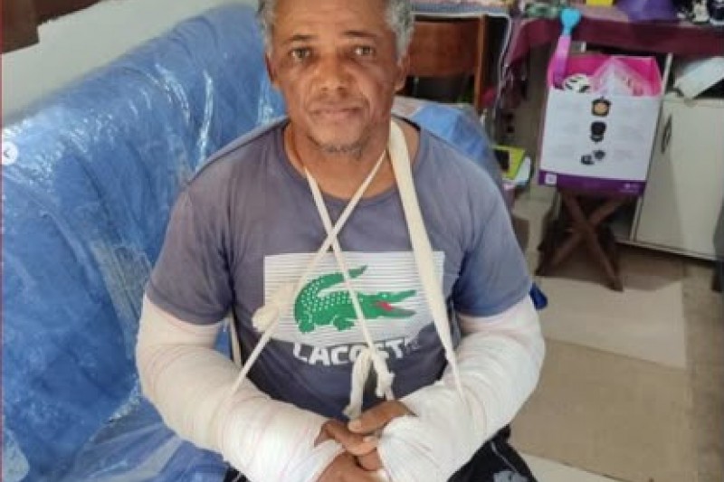 Foto: Divulgação - Campanha para custear tratamento revela identidade de foragido da Justiça em Porto Seguro