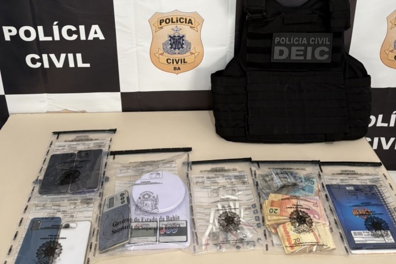 Foto: Divulgação - Polícia Civil prende suspeito ligado a esquema de motos roubadas e tráfico de drogas em Trancoso