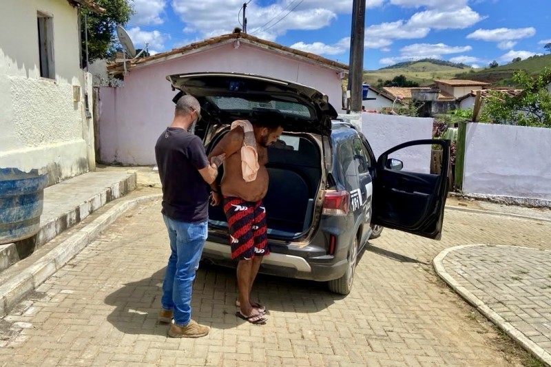 Foto: Divulgação - Polícia Civil prende suspeito de estupro de vulnerável contra idosa em Itagimirim