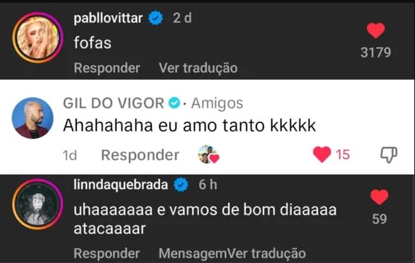Baiano já foi notado por Gil do Vigor, Plabllo Vittar e Linn da Quebrada — Foto: Redes sociais