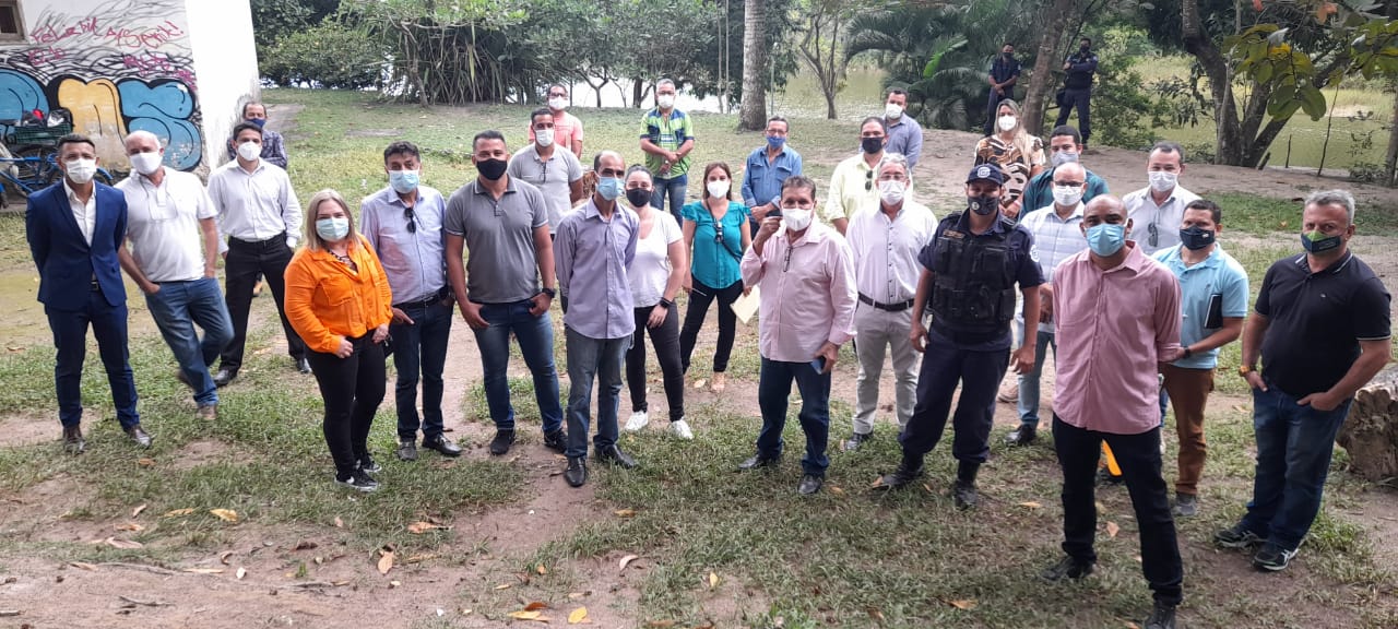 Secretário municipal da Casa Civil, Paulo Dapé, se reuniu com todos os envolvidos na organização do evento. (Foto: Divulgação)
