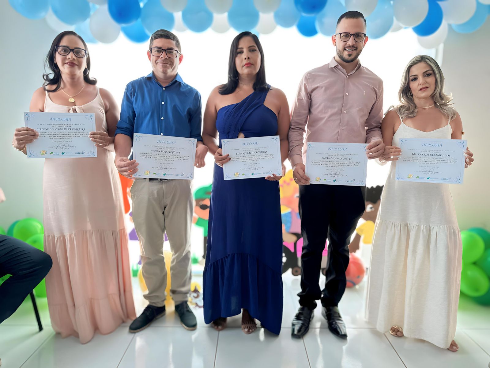 Prefeita Marlene Dantas dá posse a novos conselheiros tutelares de Guaratinga . (Foto: Divulgação)