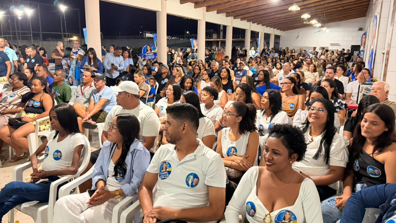 Flauzino mostra for�a, re�ne multid�o e vereadores em apoio ao seu time para as elei��es de 2026