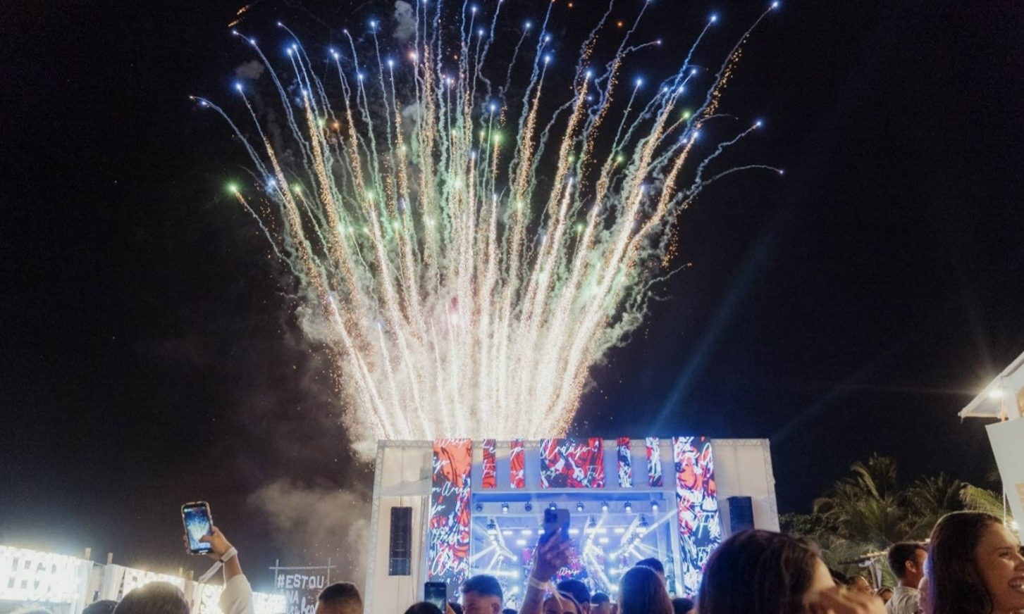 R�veillon Desejos 2026 na �rea Beach foi sucesso absoluto e 2027 promete ainda mais