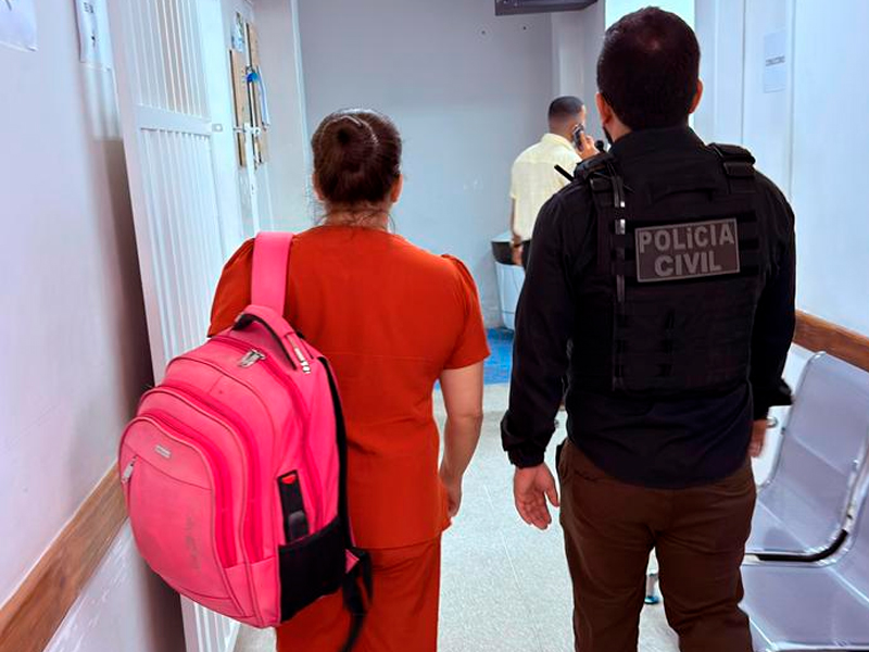 MP e Polcia Civil de Itabela prendem tcnica de enfermagem por uso indevido de atestado mdico