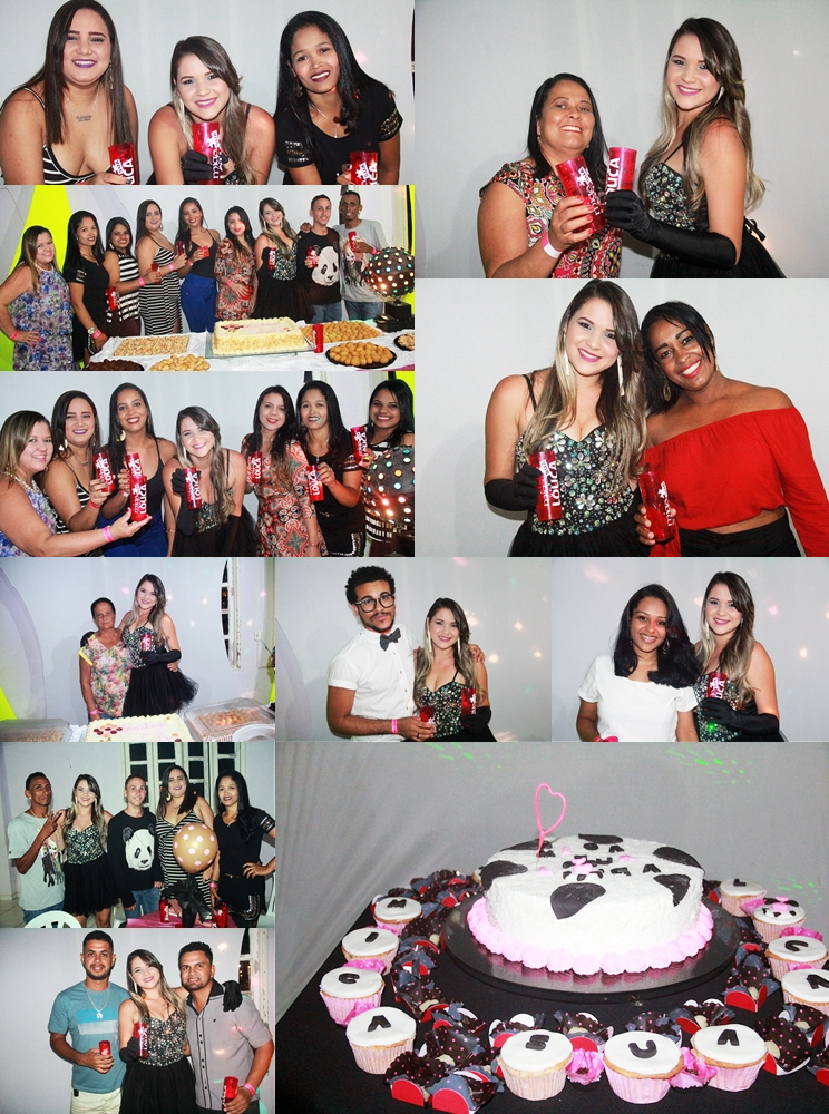 Alegria e descontra��o no anivers�rio de Semilly Guimar�es 