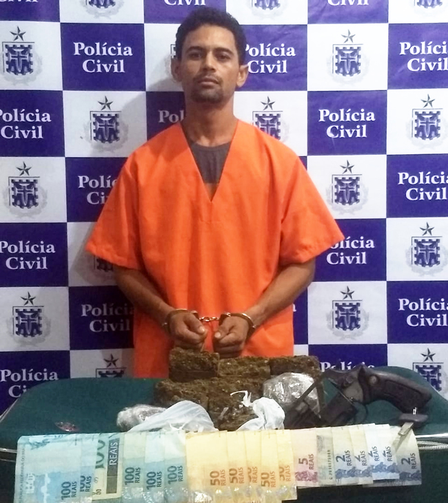 Adriano Santos Oliveira de 30 anos, já era investigado por alguns crimes. (Foto: Divulgação)