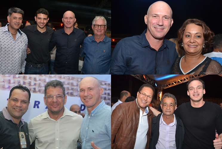 Diversos pol�ticos prestigiaram o camarote institucional da prefeitura.(Fotos:Queagito)