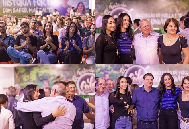Candidata a deputada estadual, Larissa Oliveira, prestigiou e parabenizou o evento. (Foto: Divulga��o)