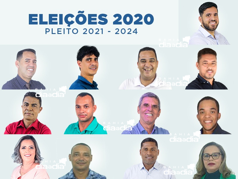 Veja os 13 vereadores eleitos para a Câmara de Itabela. (Foto: Montagem/BAHIA DIA A DIA)