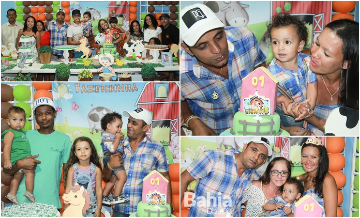 Anivers�rio de Enzo Gabriel (Foto: Alex Barbosa)