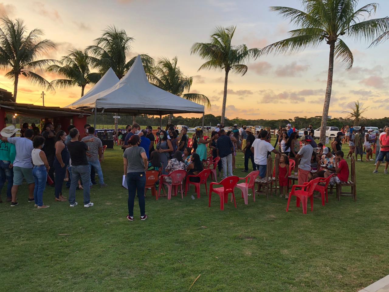 Pr�-candidato a vereador Sargento Martins mostra sua for�a pol�tica em Porto Seguro