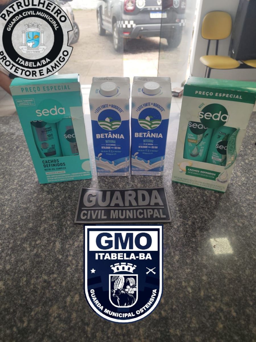 FLAGRANTE: Homem � preso ap�s furto no com�rcio de Itabela