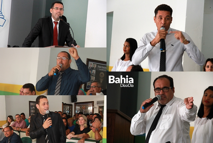 Momento do voto de cada vereador (Foto: Alex Gon�alves/BAHIA DIA A DIA)