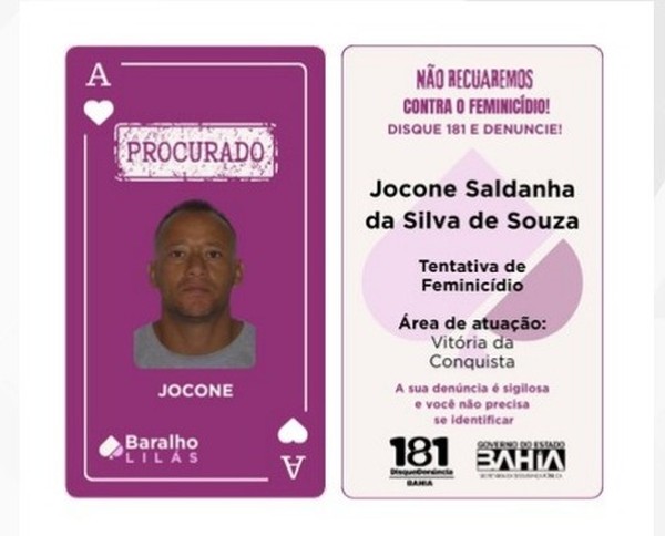 Jocone Saldanha da Silva de Souza é um dos 16 procurados Jocone Saldanha da Silva de Souza é um dos 16 procurados